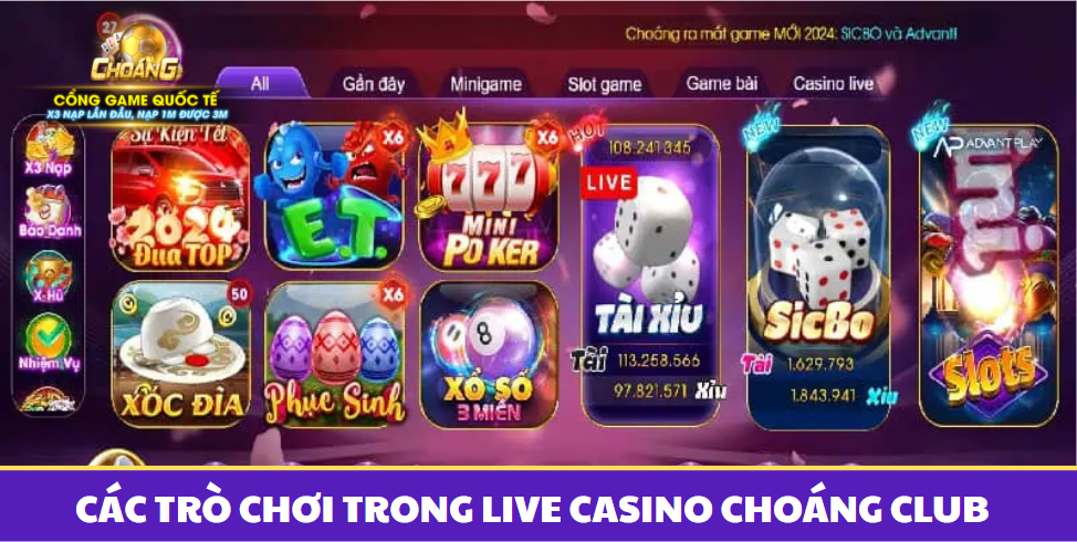 Live Casino Choáng Club – Trải nghiệm sòng bài trực tiếp đỉnh cao - Ảnh 3